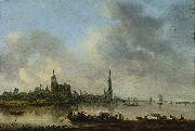 Jan van Goyen Blick auf Emmerich oil
